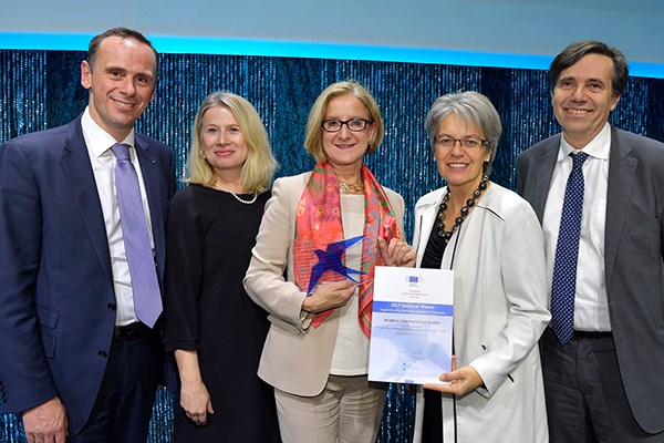 Verleihung des Europäischen Unternehmensförderpreises in Tallin
