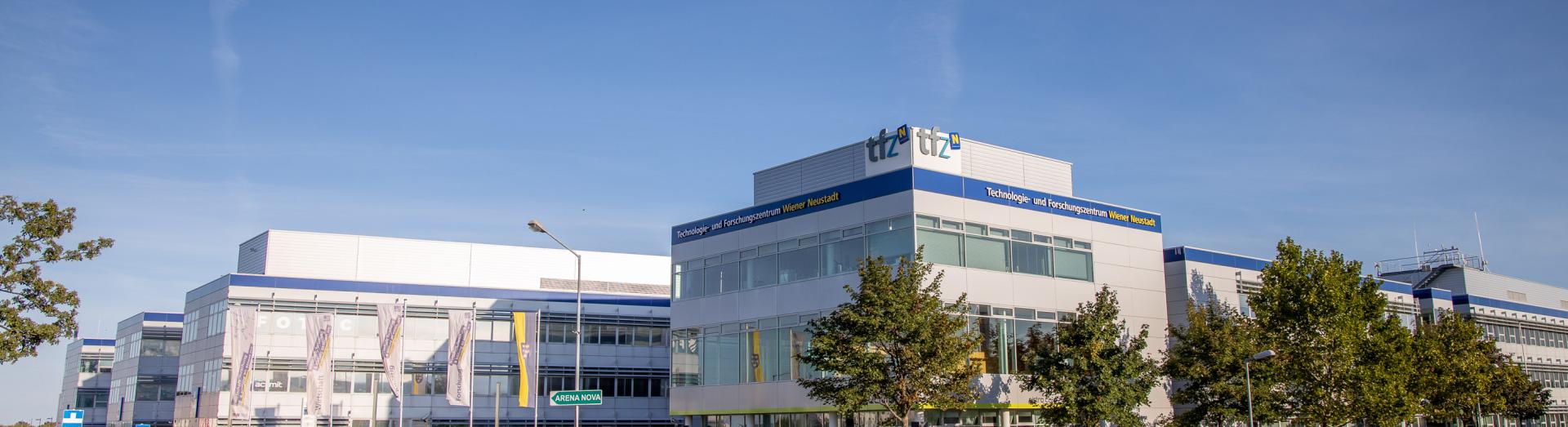 Technologie- und Forschungszentrum Wiener Neustadt Außenansicht 