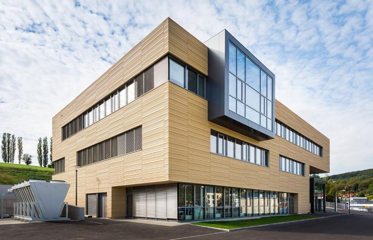 Außenansicht xista science park Gebäude