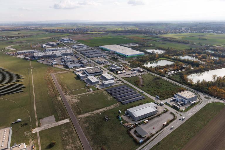 Luftbild Wirtschaftspark Kottingbrunn
