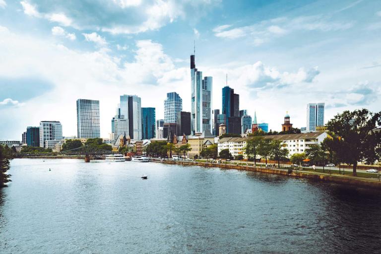 Skyline von Frankfurt