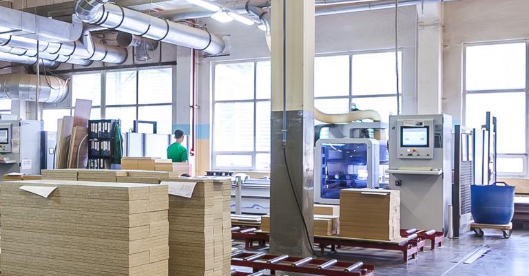 Einsatz einer CNC Maschine im Holzbau