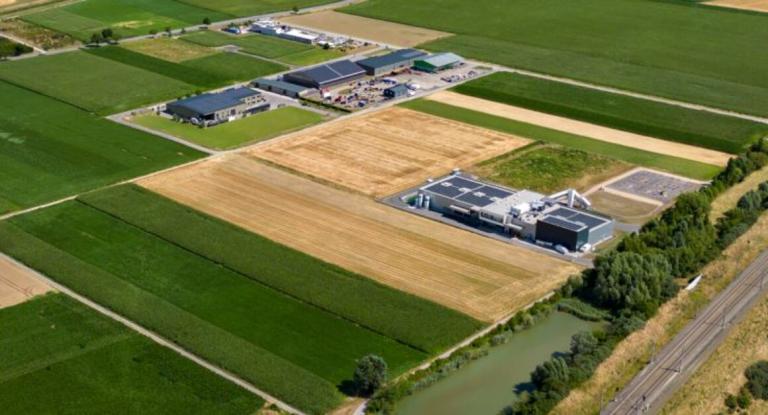 Luftbild Betriebsgebiet Perschlingtal
