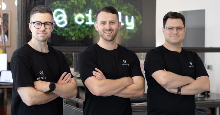 Die 3 Gründer von Circly GmbH