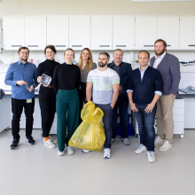 Gruppenfoto der Projektgruppe