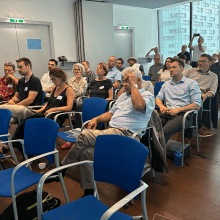 Vortragssituation im Seminarraum