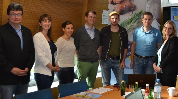 Gruppenfoto der Projektgruppe