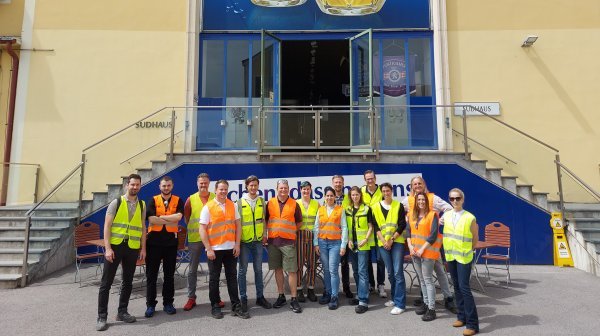 Gruppenfoto der Projektgruppe