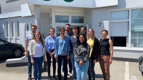 Gruppenfoto der Projektgruppe