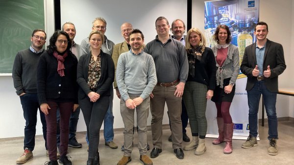 Gruppenfoto der Projektgruppe