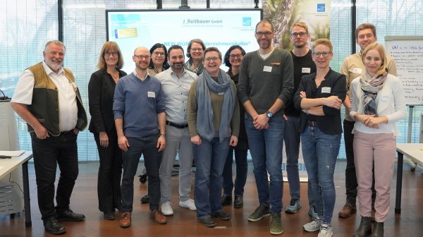 Gruppenfoto der Projektgruppe