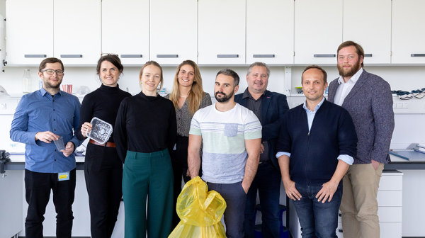 Gruppenfoto der Projektgruppe