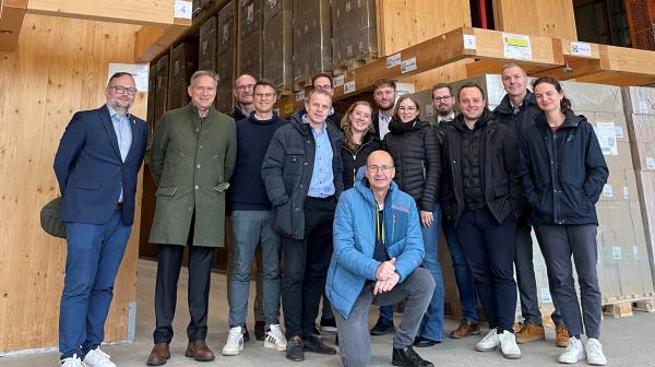 Gruppenfoto der Projektmanager