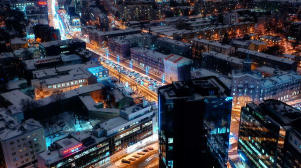 Ansicht von der Stadt Tallinn, Blick von oben