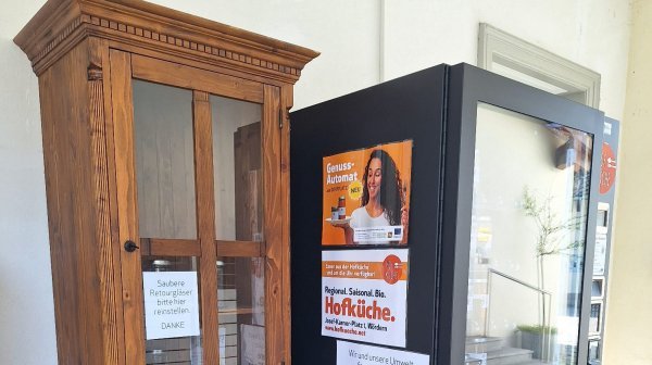 Snackautomat der Hofküche in St. Andrä-Wördern