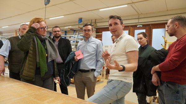 Führung durch die Schrenk GmbH