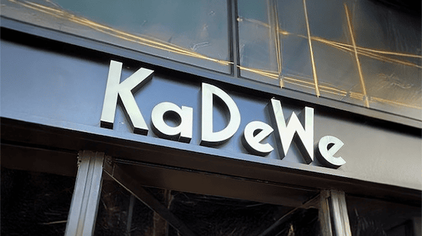 Hausbeschriftung KaDeWe