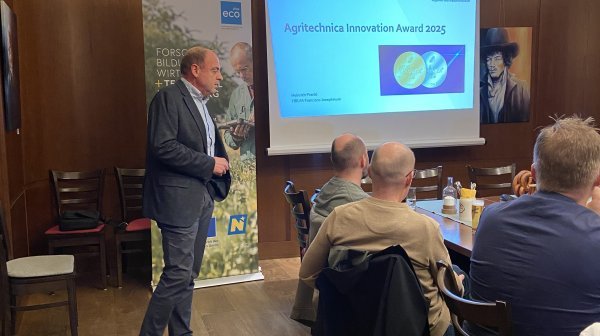 Vortragssituation in kleiner Runde 