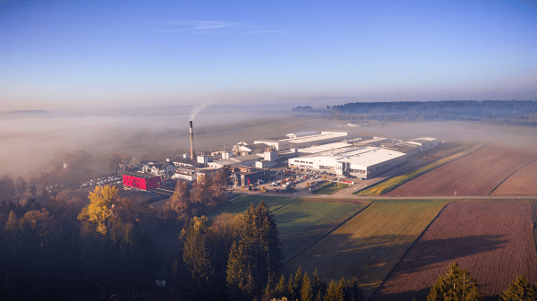 Vogelperspektive Unternehmensstandort