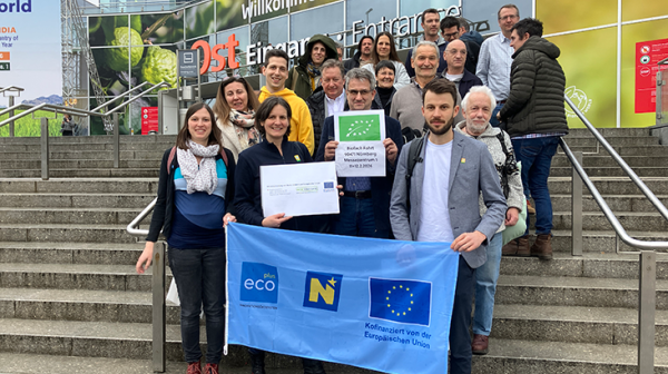 Gruppenfoto der Teilnehmenden der Messefahrt 