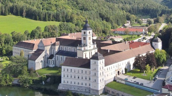 Luftaufnahme von Stift Lilienfeld