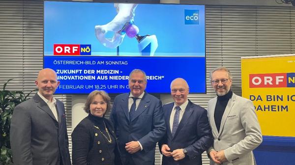 Gruppenfoto ORF spezial Zukunft der Medizin