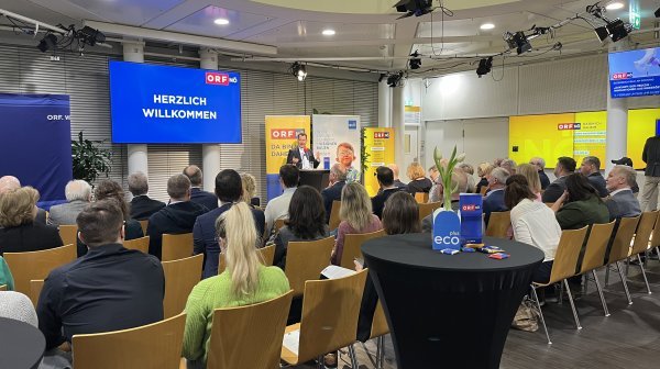 Publikum und Vortragender