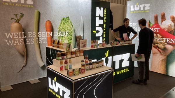 Messestand der Firma LUTZ