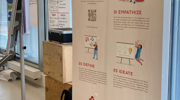 Roll-up zur Präsentation