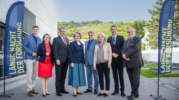 Gruppenfoto Lange Nacht der Forschung 