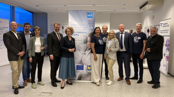 Gruppenfoto Lange Nacht der Forschung in Krems