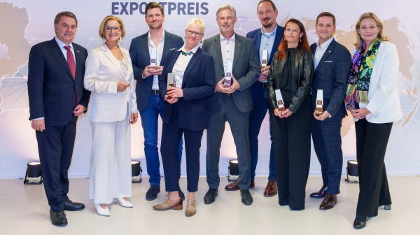 Gruppenfoto Niederösterreichischer Exportpreis 2024