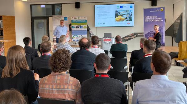 Vortragssituation mit Publikum